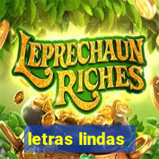 letras lindas